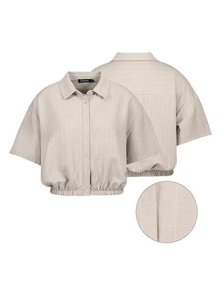 Sublevel Bluzka w kolorze beżowym rozmiar: L/XL. Brązowe bluzki Sublevel, l, bez wzorów, bez kołnierzyka, bez ramiączek. Za 129.95 zł.