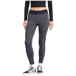 Legginsy Roxy z charakterystycznym modelem. Czarne legginsy Roxy, xs, bez wzorów, z materiału. Za 302.90 zł.