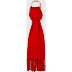 Only - Szalik. Czerwone szaliki Only, bez wzorów, z dzianiny. W wyprzedaży za 59.90 zł.
