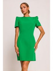 Made of emotion Sukienka w kolorze zielonym rozmiar: XL. Zielone sukienki Made Of Emotion, xl, bez wzorów, bez kołnierzyka, bez ramiączek, mini. Za 209.99 zł.