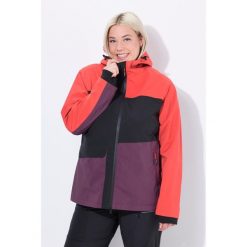 Damskie Kurtka przeciwdeszczowa HYPRAR wodoodporna dwukierunkowy zamek. Czerwone kurtki sportowe Ulla Popken, plus size, bez wzorów, z elastanu, bez kaptura, trekkingowe. W wyprzedaży za 559.99 zł.