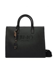 Liu Jo Torebka AA6149 ES029 Czarny. Czarne torebki klasyczne Liu Jo, bez wzorów, ze skóry, bez dodatków. Za 679.99 zł.