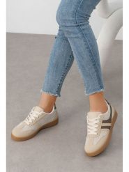 C'M Sneakersy w kolorze beżowym rozmiar: 39. Brązowe trampki C'M, bez wzorów, bez zapięcia. Za 144.95 zł.