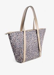 Torba typu shopper marki Marco Tozzi. Brązowe shopper bonprix, bez wzorów, eleganckie, bez dodatków. Za 119.99 zł.