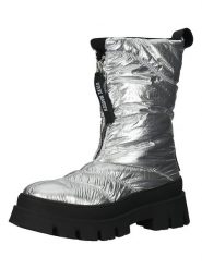 Steve Madden Botki zimowe w kolorze srebrnym rozmiar: 40. Szare botki Steve Madden, na zimę, bez wzorów, bez obcasa, bez zapięcia. Za 350.45 zł.
