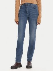 Marella Jeansy 2523186104 Niebieski Skinny Fit. Niebieskie jeansy Marella, bez wzorów. Za 839.99 zł.