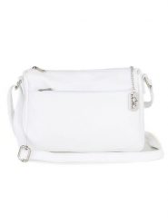 Anna Morellini Skórzana torebka "Orlanda" w kolorze białym - 29 x 23 x 12 cm rozmiar: onesize. Białe torby na ramię Anna Morellini, bez wzorów, z materiału, na ramię, bez dodatków. Za 217.99 zł.
