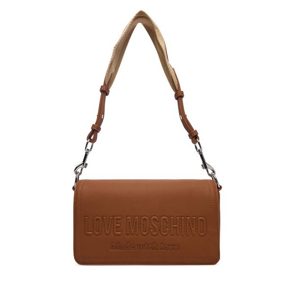 Torebka LOVE MOSCHINO. Brązowe torebki klasyczne Love Moschino, bez wzorów, bez dodatków. Za 839.99 zł.