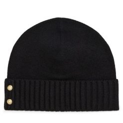 Czapka LAUREN RALPH LAUREN. Czarne czapki Lauren Ralph Lauren, bez wzorów. Za 379.99 zł.