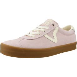 Tenisówki Vans Model Sport Low Kolor Rose. Czerwone trampki Vans, bez wzorów, z tkaniny, bez zapięcia. Za 370.99 zł.