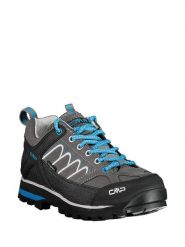 CMP Skórzane buty trekkingowe "Moon" w kolorze szaro-niebiesko-czarnym rozmiar: 40. Czarne trekkingi CMP, ze skóry, outdoorowe. Za 318.45 zł.