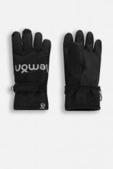 Rękawice narciarskie wodoodporne. Brązowe rękawiczki LEMON EXPLORE, bez wzorów. Za 79.90 zł.