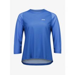 Bluza rowerowa damska POC Motion Air 3/4 Jersey. Niebieskie bluzy POC, m, bez wzorów, z jersey, bez kaptura. Za 308.99 zł.