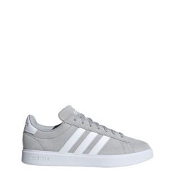 Buty Grand Court 2.0. Białe obuwie sportowe Adidas, z materiału, bez zapięcia. W wyprzedaży za 369.00 zł.