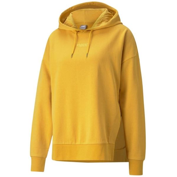 Bluza Z Kapturem Damska TR. Żółte bluzy Puma, m, bez wzorów, z kapturem. Za 209.99 zł.