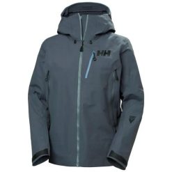 Damska kurtka turystyczna Helly Hansen Odin 9 Worlds 3.0. Szare kurtki narciarskie Helly Hansen, l, bez wzorów, z hardshellu, bez kaptura, narciarskie. Za 1,729.50 zł.