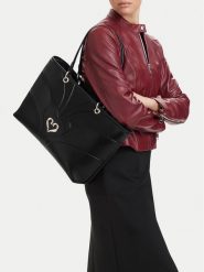 Eva Minge Torebka EO-LDA9293 Czarny. Czarne shopper Eva Minge, bez wzorów, ze skóry, bez dodatków. Za 299.99 zł.