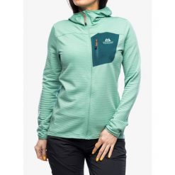 Bluza wspinaczkowa damska Mountain Equipment Lumiko Hooded Jacket. Zielone bluzy MOUNTAIN EQUIPMENT, s, bez wzorów, bez kaptura. Za 319.49 zł.