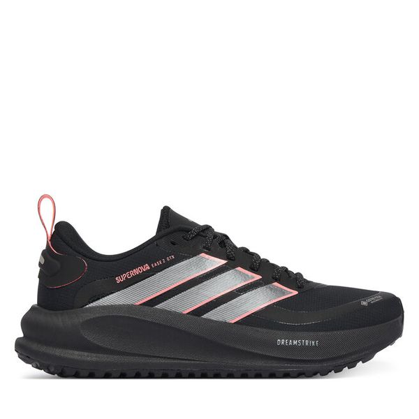 Buty do biegania adidas. Czarne obuwie sportowe Adidas, bez zapięcia, do biegania. Za 529.99 zł.