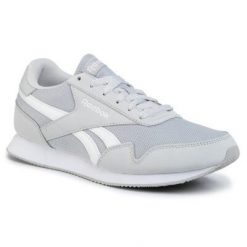 Reebok CL JOGGER 3 FW2948 Szary. Szare obuwie sportowe Reebok, ze skóry ekologicznej, bez zapięcia. Za 229.99 zł.