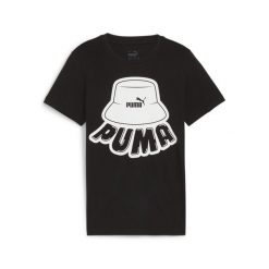 Puma Koszulka Ess+ Mid 90S Graphic 67972001. Czarne bluzki Puma, s, bez wzorów, sportowe, bez kołnierzyka, bez ramiączek. Za 60.99 zł.