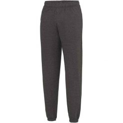 Spodnie Do Biegania Z Mankietami Dla Dorosłych Unisex College Plain. Brązowe spodnie sportowe AWDIS, bez wzorów, do biegania. Za 118.99 zł.