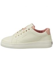 GANT Footwear Skórzane sneakersy "Lawill" w kolorze brzoskwiniowo-kremowym rozmiar: 38. Brązowe trampki GANT Footwear, bez wzorów, z materiału, bez zapięcia. Za 403.95 zł.