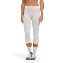 Damskie legginsy 3/4 Falke Warm. Białe legginsy Falke, m, bez wzorów, z dzianiny. Za 271.10 zł.