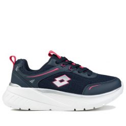 Buty damskie sportowe do biegania Lotto EXERTIV. Czerwone obuwie sportowe Lotto, bez zapięcia, do biegania. Za 149.00 zł.