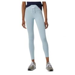 Damskie legginsy New Balance ATHLETICS YSTIC WP21556GF. Niebieskie legginsy New Balance, xs, bez wzorów, z bawełny, długie. Za 160.79 zł.