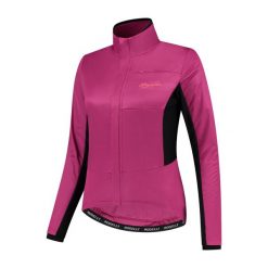 Softshelowa kurtka rowerowa damska Rogelli BARRIER. Czarne kurtki sportowe Rogelli, l, bez wzorów, z softshellu, bez kaptura, rowerowe. Za 472.00 zł.