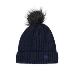 Damska czapka z dzianiny Dublin Rib. Czarne czapki DUBLIN, bez wzorów, z dzianiny. Za 207.50 zł.