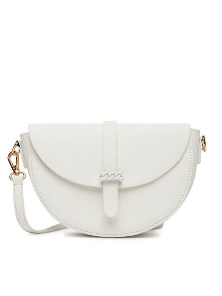 DeeZee Torebka SMT6002-R Biały. Białe listonoszki DeeZee, bez wzorów, ze skóry, bez dodatków. Za 119.99 zł.