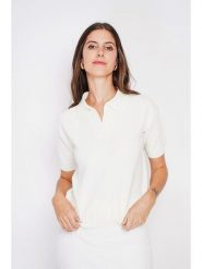 William de Faye Sweter w kolorze białym rozmiar: 36. Białe swetry William de Faye, bez wzorów, bez ramiączek. Za 104.99 zł.