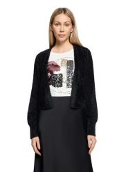 BETTY & CO Kardigan w kolorze czarnym rozmiar: 42. Czarne kardigany Betty & Co, bez wzorów. Za 124.95 zł.