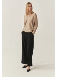 TATUUM Spodnie w kolorze czarnym rozmiar: 46. Czarne spodnie materiałowe Tatuum, bez wzorów, z materiału, z podwyższonym stanem. Za 152.62 zł.