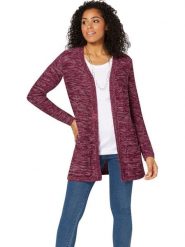 WITT WEIDEN Kardigan w kolorze bordowym rozmiar: 44. Czerwone kardigany WITT WEIDEN, z aplikacjami, ze skóry. Za 30.99 zł.
