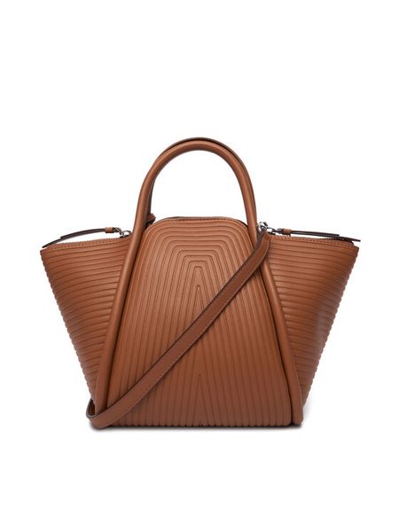 KARL LAGERFELD Torebka B1W30044 Brązowy. Brązowe torebki klasyczne KARL LAGERFELD, bez wzorów, ze skóry, bez dodatków. Za 1,099.00 zł.