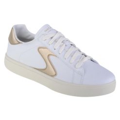 Buty sportowe Sneakersy damskie Skechers Eden LX-Beaming Glory. Białe obuwie sportowe Skechers, z gumy, bez zapięcia, trekkingowe, Skechers Sport. Za 259.99 zł.