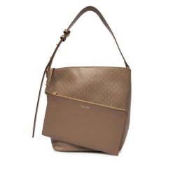 Torebka Calvin Klein. Brązowe torebki klasyczne Calvin Klein, bez wzorów, bez dodatków. Za 529.99 zł.