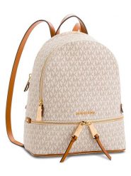 Michael Kors Plecak w kolorze kremowo-karmelowym - 26 x 32 x 12 cm rozmiar: onesize. Brązowe plecaki Michael Kors, bez wzorów, z materiału. Za 730.99 zł.