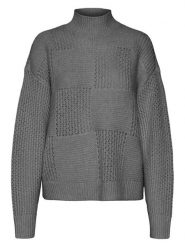 Vero Moda Sweter w kolorze szarym rozmiar: M. Szare swetry Vero Moda, m, bez wzorów, bez ramiączek. Za 86.99 zł.