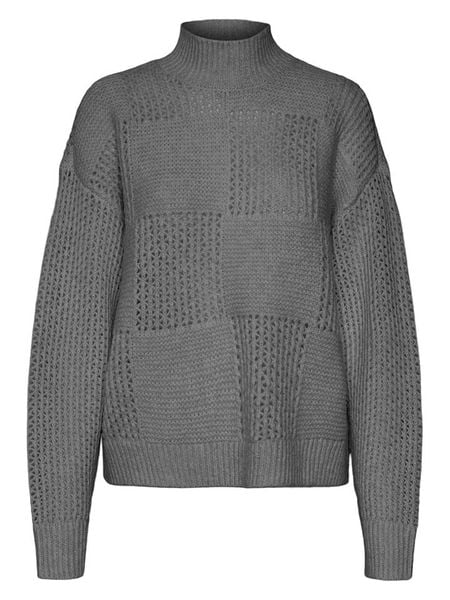 Vero Moda Sweter w kolorze szarym rozmiar: S. Szare swetry Vero Moda, s, bez wzorów, bez ramiączek. Za 67.09 zł.