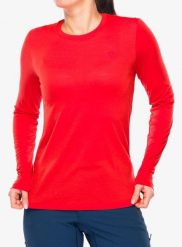 Bluza damska Fjallraven Abisko Wool LS. Brązowe bluzy Fjällräven, na lato, xs, bez wzorów, z materiału, bez kaptura. Za 296.99 zł.