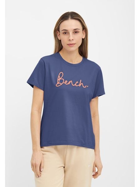 Bench Koszulka "Monza" w kolorze niebieskim rozmiar: 36. Niebieskie bluzki Bench, bez wzorów, bez kołnierzyka, bez ramiączek. Za 70.41 zł.