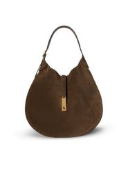 Polo Ralph Lauren Torebka 428922881011 Khaki. Brązowe torebki klasyczne Polo Ralph Lauren, bez wzorów, ze skóry, bez dodatków. Za 3,499.00 zł.