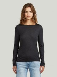 G-Star Koszulka w kolorze czarnym rozmiar: S. Czarne bluzki G-Star, s, bez wzorów, retro, bez kołnierzyka, bez ramiączek. Za 86.99 zł.