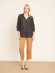 BGN Koszula w kolorze czarnym rozmiar: 40. Czarne koszule BGN, bez wzorów, bez kołnierzyka, bez ramiączek. Za 143.99 zł.