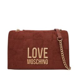 Torebka LOVE MOSCHINO. Brązowe torebki klasyczne Love Moschino, bez wzorów, bez dodatków. Za 1,019.00 zł.