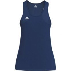 Damski tank top Erima T&F Wings. Niebieskie topy Erima, bez wzorów, bez kołnierzyka, bez ramiączek. Za 265.99 zł.